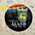 Happy Aland's Autonomy Day Beach Blanket Coat Of Arms