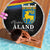 Happy Aland's Autonomy Day Beach Blanket Coat Of Arms