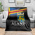 Happy Aland's Autonomy Day Blanket Coat Of Arms