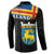 Happy Aland's Autonomy Day Button Sweatshirt Coat Of Arms