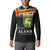Happy Aland's Autonomy Day Button Sweatshirt Coat Of Arms