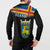 Happy Aland's Autonomy Day Button Sweatshirt Coat Of Arms