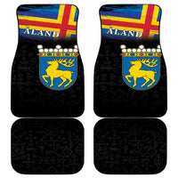 Happy Aland's Autonomy Day Car Mats Coat Of Arms