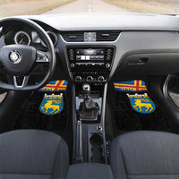 Happy Aland's Autonomy Day Car Mats Coat Of Arms