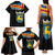 Happy Aland's Autonomy Day Family Matching Tank Maxi Dress and Hawaiian Shirt Coat Of Arms