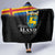 Happy Aland's Autonomy Day Hooded Blanket Coat Of Arms