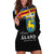 Happy Aland's Autonomy Day Hoodie Dress Coat Of Arms