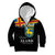 Happy Aland's Autonomy Day Kid Hoodie Coat Of Arms