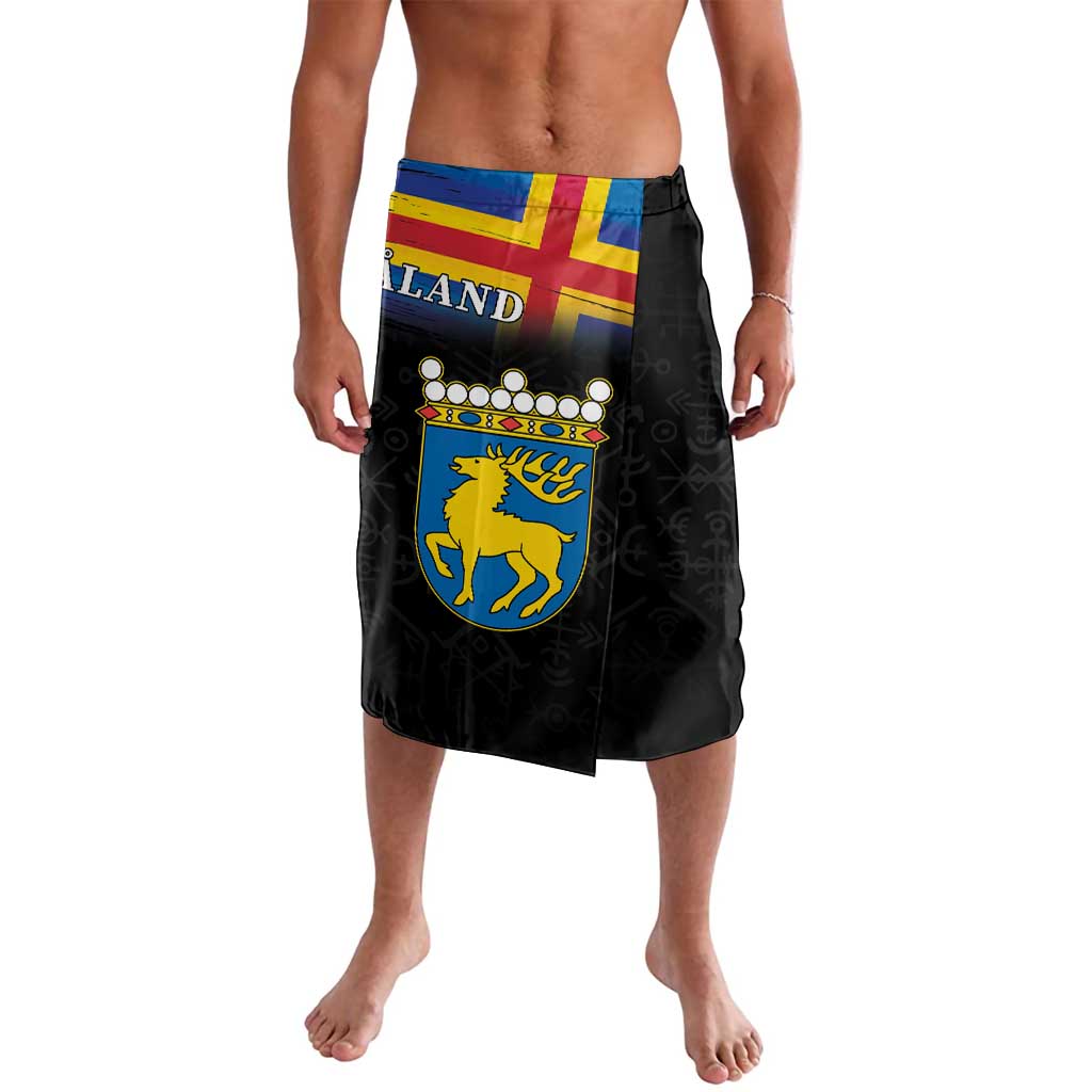 Happy Aland's Autonomy Day Lavalava Coat Of Arms