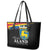 Happy Aland's Autonomy Day Leather Tote Bag Coat Of Arms