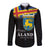 Happy Aland's Autonomy Day Long Sleeve Button Shirt Coat Of Arms