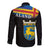 Happy Aland's Autonomy Day Long Sleeve Button Shirt Coat Of Arms