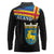 Happy Aland's Autonomy Day Long Sleeve Polo Shirt Coat Of Arms