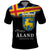 Happy Aland's Autonomy Day Polo Shirt Coat Of Arms