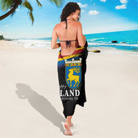 Happy Aland's Autonomy Day Sarong Coat Of Arms