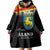 Happy Aland's Autonomy Day Wearable Blanket Hoodie Coat Of Arms
