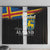 Happy Aland's Autonomy Day Window Curtain Coat Of Arms