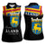 Happy Aland's Autonomy Day Women Sleeveless Polo Shirt Coat Of Arms