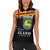 Happy Aland's Autonomy Day Women Sleeveless Polo Shirt Coat Of Arms