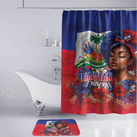 Haitian Princess Bathroom Set Cultural Pride Floral Art