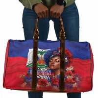 Haitian Princess Travel Bag Cultural Pride Floral Art