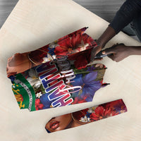 Haitian Princess Umbrella Cultural Pride Floral Art