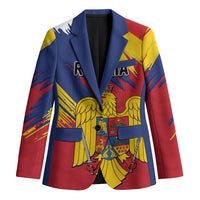 Personalized Romania Flag Day Blazer Royal Eagle Patriotic Heritage