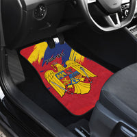 Personalized Romania Flag Day Car Mats Royal Eagle Patriotic Heritage