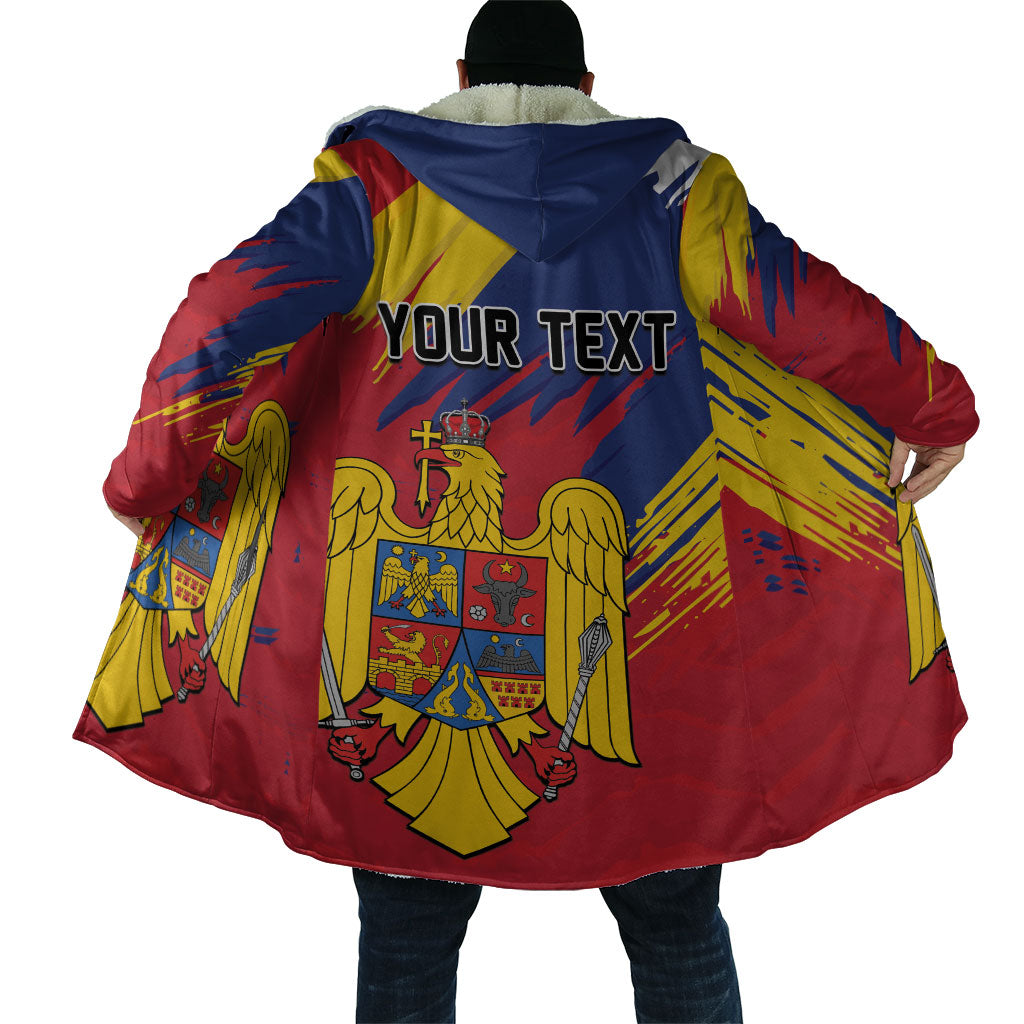 Personalized Romania Flag Day Cloak Royal Eagle Patriotic Heritage