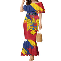 Personalized Romania Flag Day Mermaid Dress Royal Eagle Patriotic Heritage