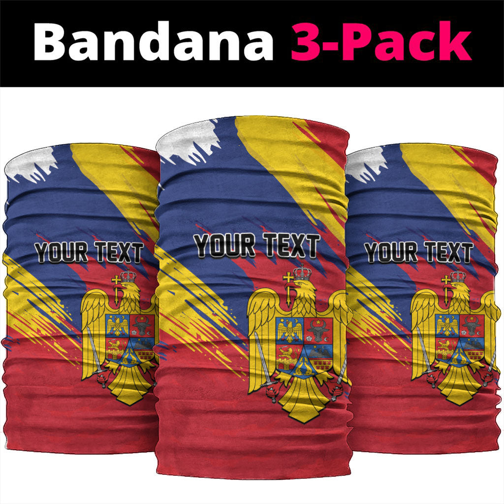 Personalized Romania Flag Day Neck Gaiter Royal Eagle Patriotic Heritage