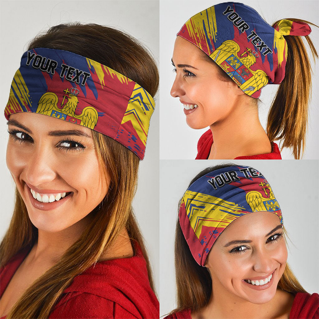 Personalized Romania Flag Day Neck Gaiter Royal Eagle Patriotic Heritage