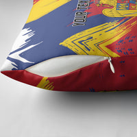 Personalized Romania Flag Day Pillow Cover Royal Eagle Patriotic Heritage