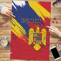 Personalized Romania Flag Day Puzzle Royal Eagle Patriotic Heritage