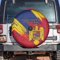 Personalized Romania Flag Day Spare Tire Cover Royal Eagle Patriotic Heritage