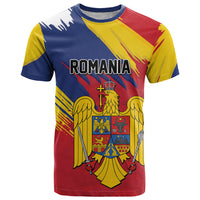 Personalized Romania Flag Day T Shirt Royal Eagle Patriotic Heritage