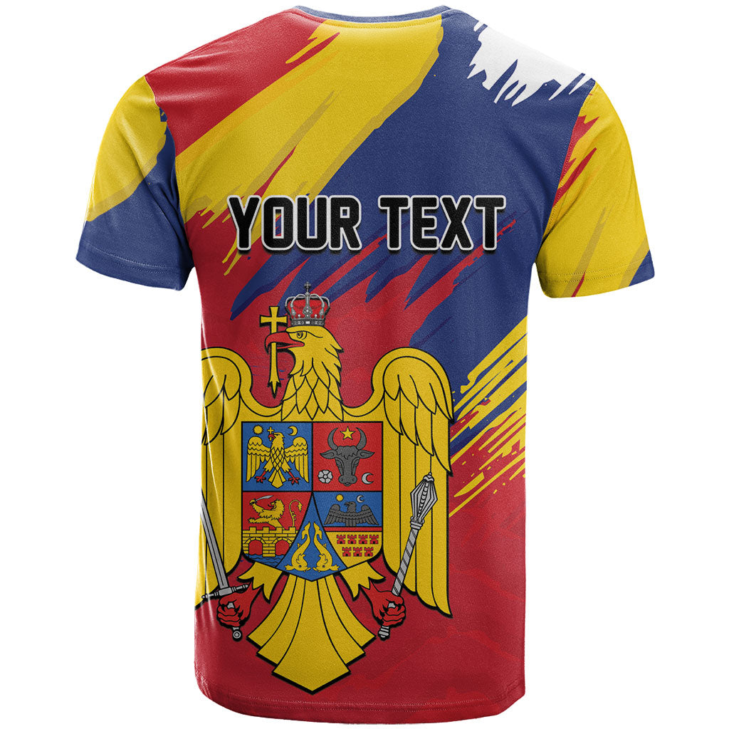 Personalized Romania Flag Day T Shirt Royal Eagle Patriotic Heritage