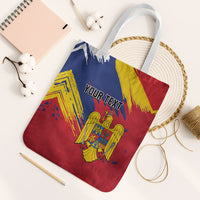 Personalized Romania Flag Day Tote Bag Royal Eagle Patriotic Heritage