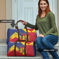 Personalized Romania Flag Day Travel Bag Royal Eagle Patriotic Heritage
