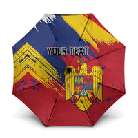 Personalized Romania Flag Day Umbrella Royal Eagle Patriotic Heritage