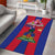 Personalized Haiti Coat Of Arms Area Rug With Flag Color - Wonder Print Shop