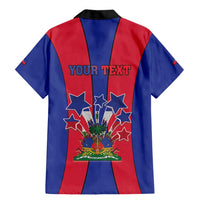 Personalized Haiti Coat Of Arms Family Matching Mermaid Dress and Hawaiian Shirt With Flag Color - Wonder Print Shop