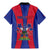 Personalized Haiti Coat Of Arms Family Matching Mermaid Dress and Hawaiian Shirt With Flag Color - Wonder Print Shop