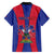 Personalized Haiti Coat Of Arms Family Matching Puletasi and Hawaiian Shirt With Flag Color - Wonder Print Shop