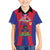 Personalized Haiti Coat Of Arms Family Matching Summer Maxi Dress and Hawaiian Shirt With Flag Color - Wonder Print Shop