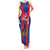 Personalized Haiti Coat Of Arms Family Matching Tank Maxi Dress and Hawaiian Shirt With Flag Color - Wonder Print Shop