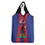 Personalized Haiti Coat Of Arms Grocery Bag With Flag Color