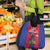 Personalized Haiti Coat Of Arms Grocery Bag With Flag Color