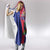 Personalized Haiti Coat Of Arms Hooded Blanket With Flag Color