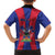 Personalized Haiti Coat Of Arms Kid Hawaiian Shirt With Flag Color - Wonder Print Shop